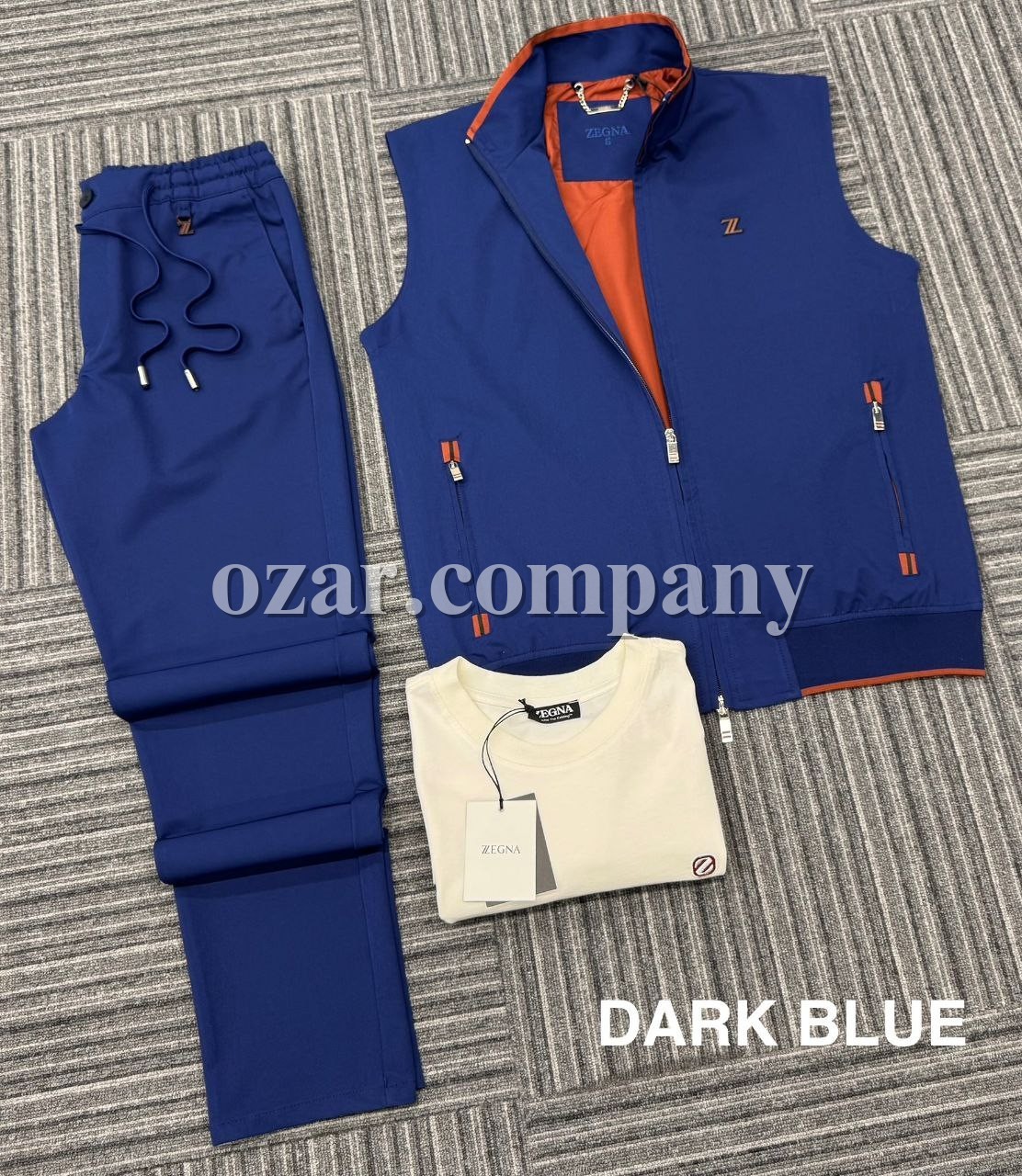 Мужской Костюм Тройка Zegna
