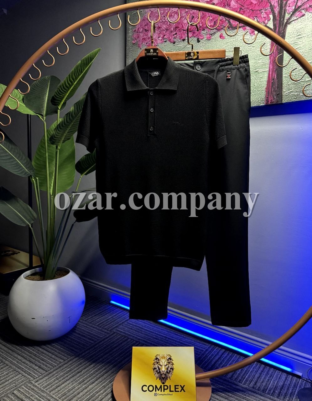 Мужской Комплект Zegna