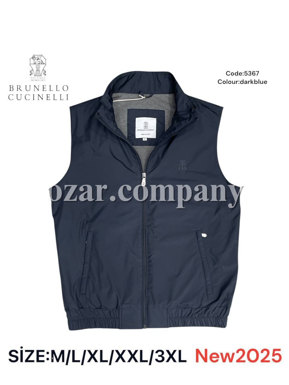 Мужская Жилетка Brunello Cucinelli