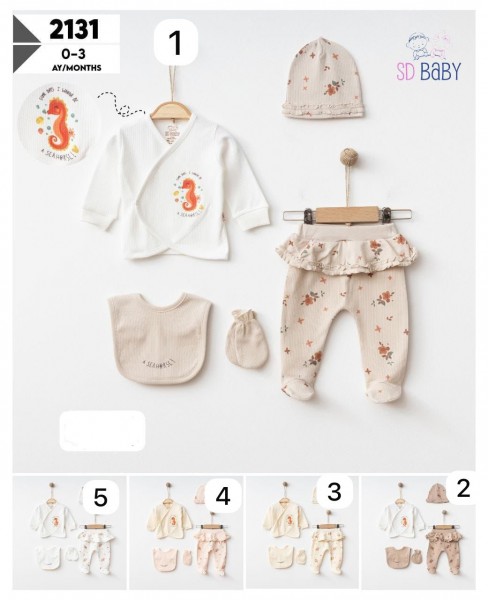 Комплект Для Девочки SD Baby (0-3мес.) 