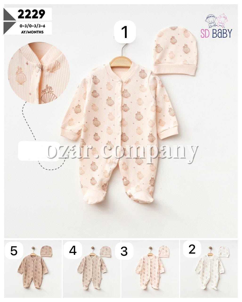 Человечек Для Новорождёных SD Baby (0-3/0-3/3-6мес.) 