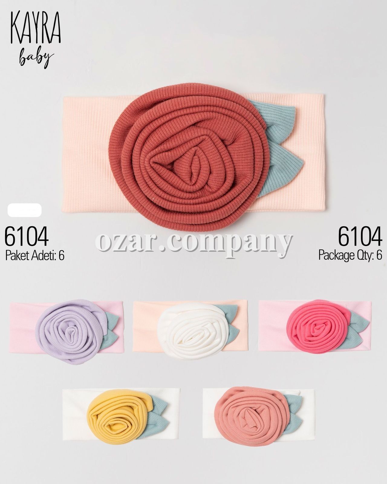 Повязка На Голову Для Девочки Kayra Baby (3-6-9мес.)