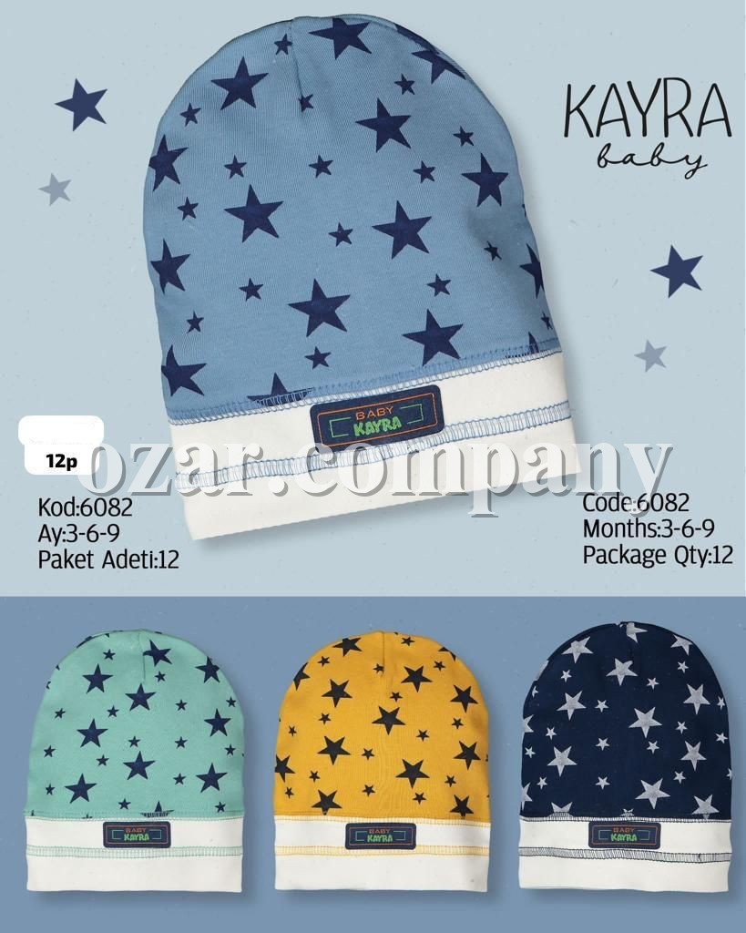 Шапка Для Мальчика Kayra Baby (3-6-9мес.)