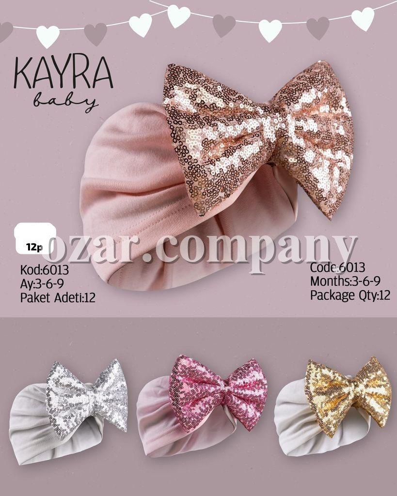 Шапка Для Девочки Kayra Baby (3-6-9мес.)
