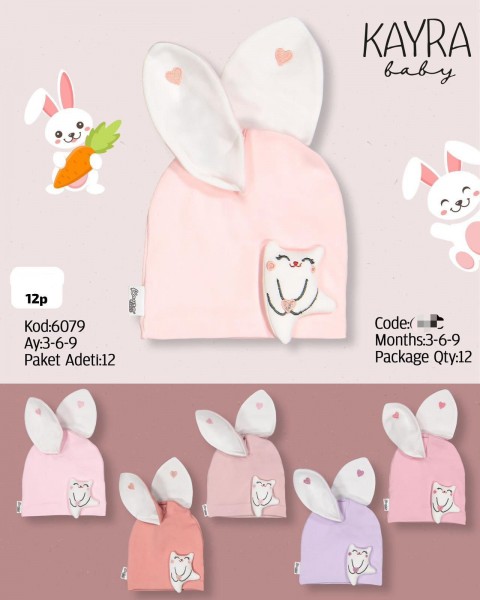 Шапка Для Девочки Kayra Baby (3-6-9мес.)