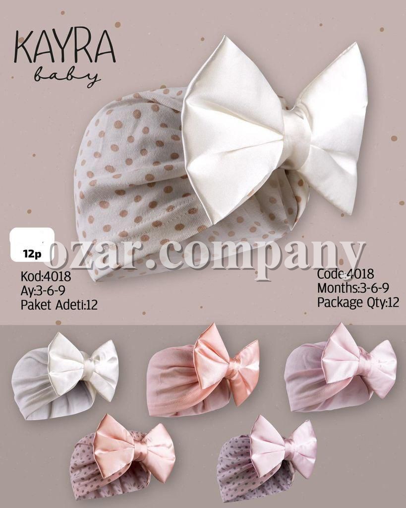 Шапка Для Девочки Kayra Baby (3-6-9мес.)
