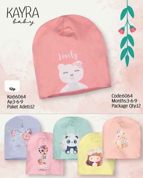 Шапка Для Девочки Kayra Baby (3-6-9мес.)