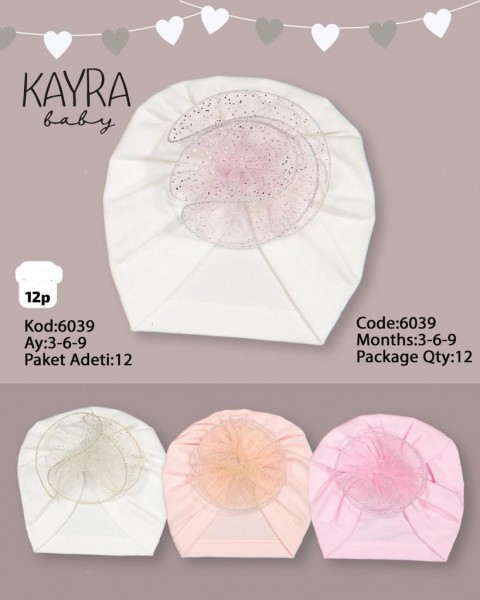 Шапка Для Девочки Kayra Baby (3-6-9мес.)