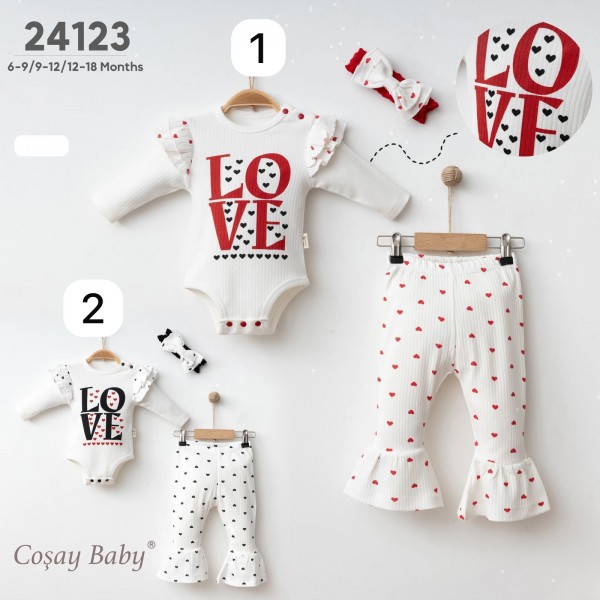 Комплект Для Девочки Cosay Baby (6-9/9-12/12-18мес.)