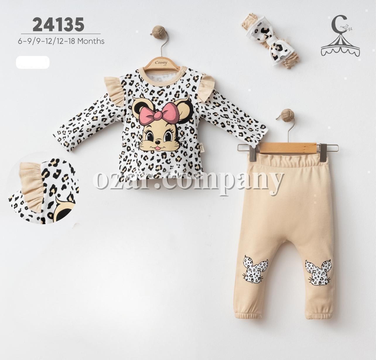 Костюм Для Девочки Cosay Baby (6-9/9-12/12-18мес.)