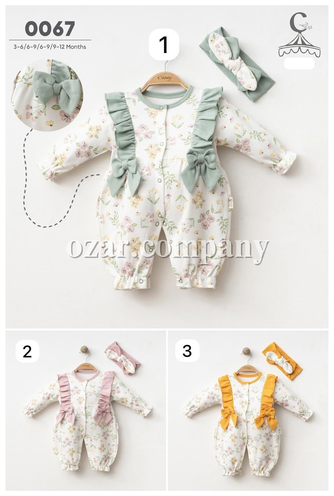 Человечек Для Девочки Cosay Bebe (3-6/6-9/6-9/9-12мес.)