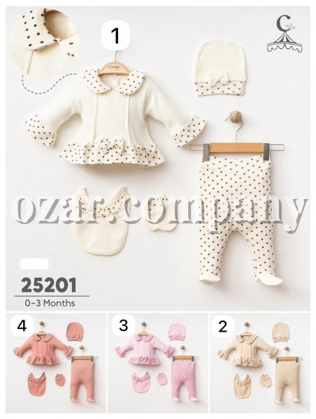 Комплект Для Девочки Cosay Baby (0-3мес.)