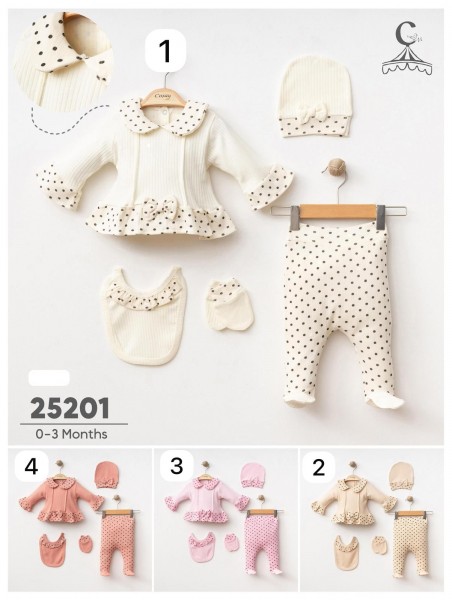 Комплект Для Девочки Cosay Baby (0-3мес.)