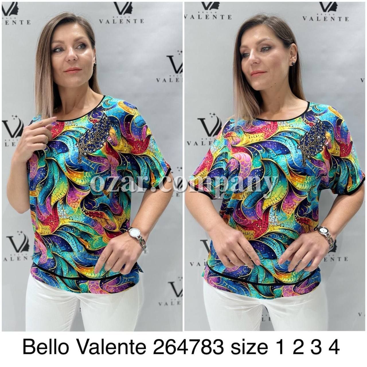 Женская Футболка Bello Valente (Большие размеры) 