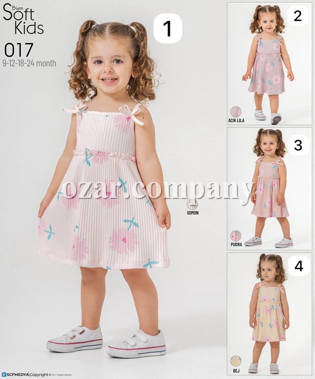 Сарафан Для Девочки Smile Kids (9-12-18-24мес.) 