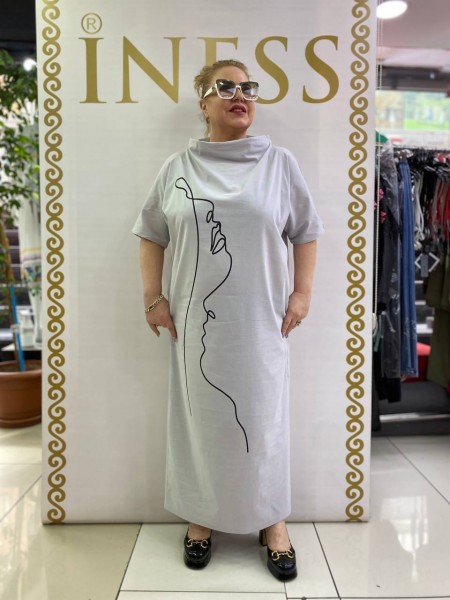 Женское Платье Iness (Большие размеры)