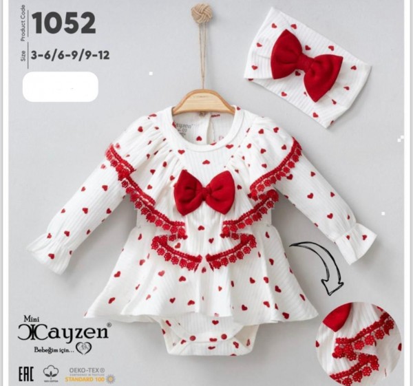 Бодик Для Девочки Cayzen (3-6/6-9/9-12мес.)