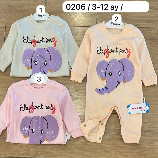 Человечек Для Девочки Baby Mii (3-6-9-12мес.)