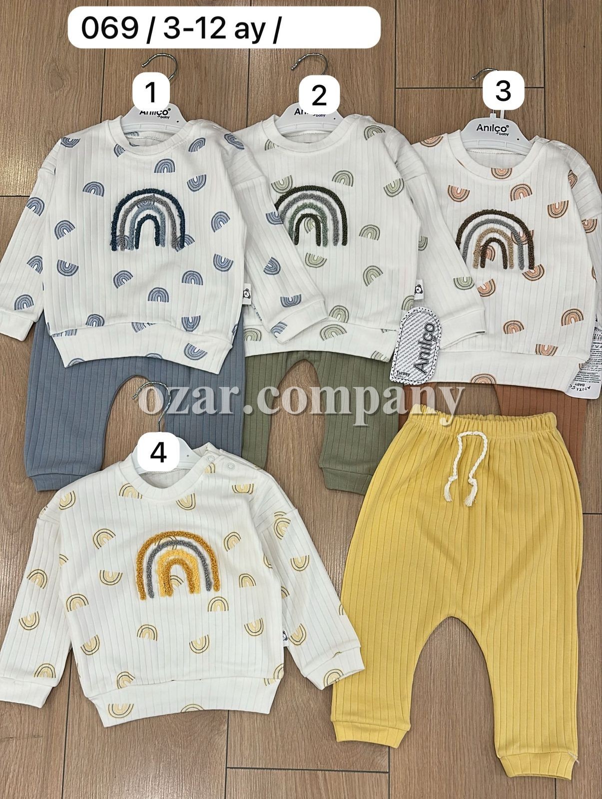 Костюм Для Мальчика Anilco (3-6/6-9/9-12мес.)