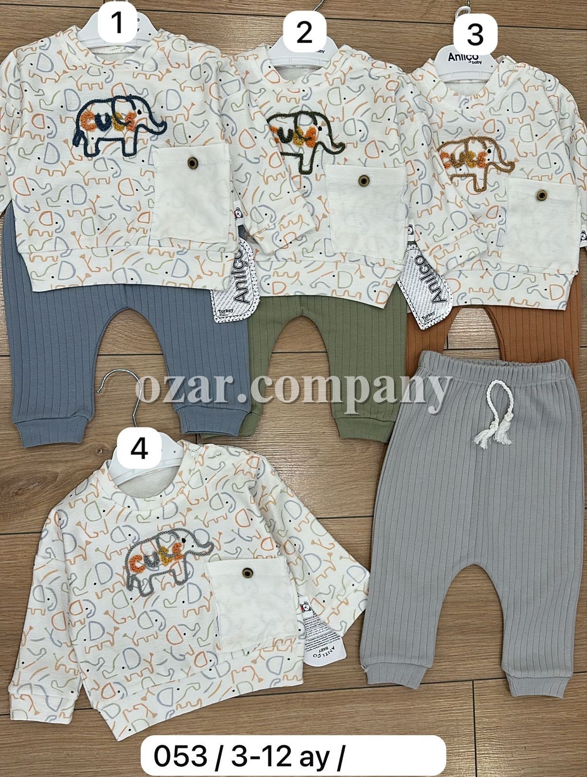 Костюм Для Мальчика Anilco (3-6/6-9/9-12мес.)