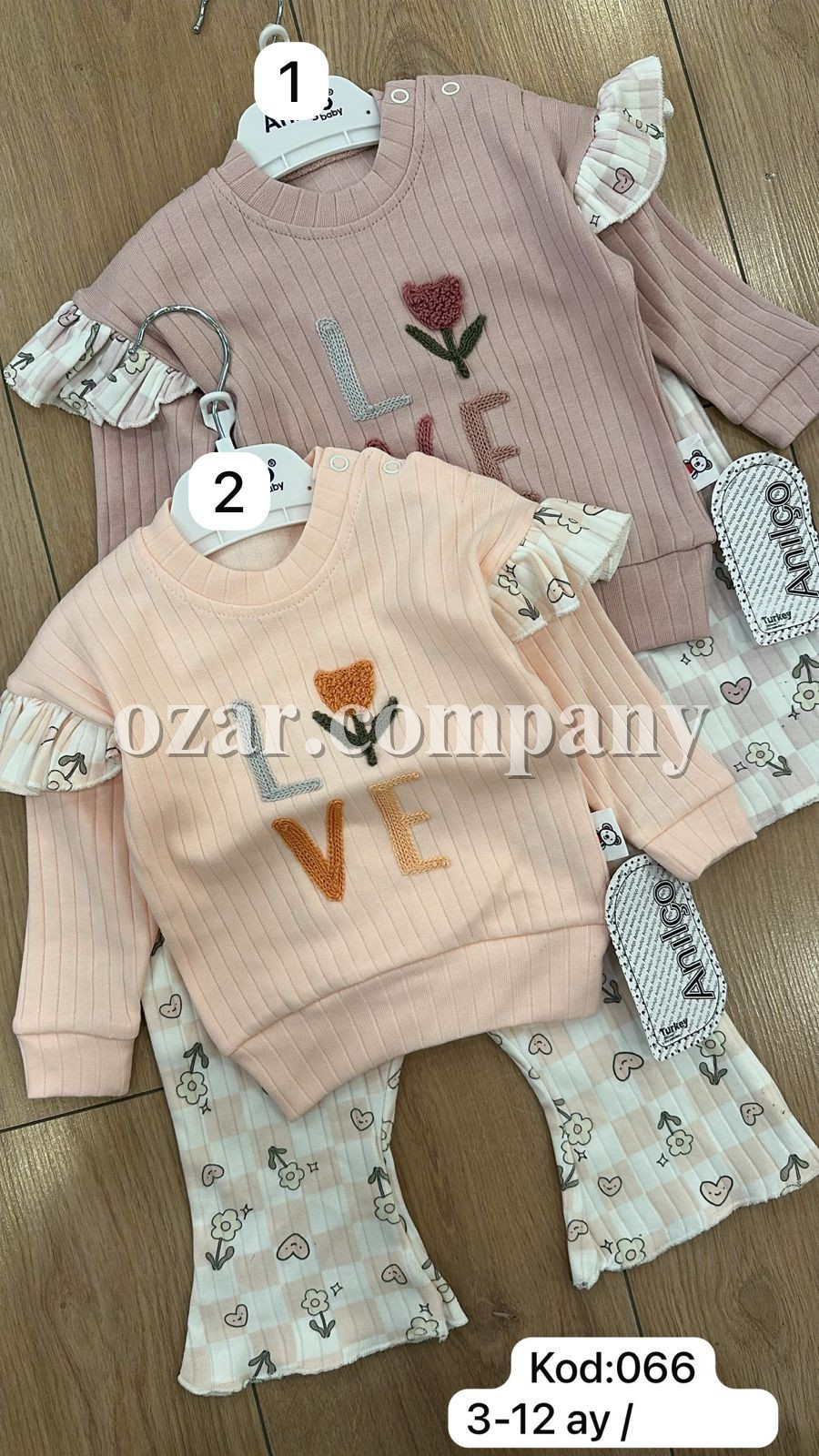 Костюм Для Девочки Anilco (3-6/6-9/9-12мес.)