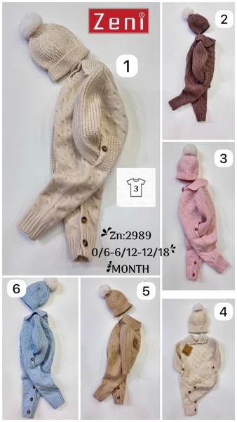 Человечек Для Новорождённых Zeni (0/6-6/12-12/18мес.)
