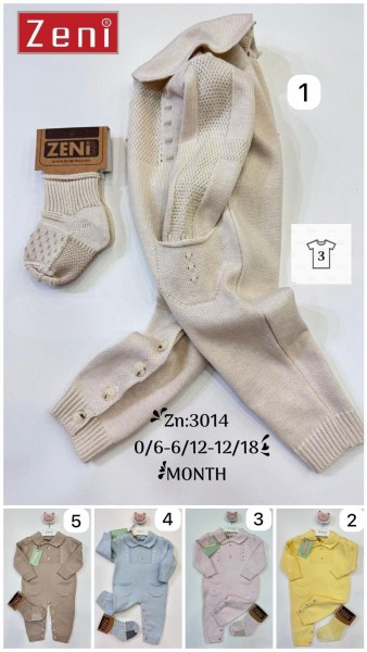 Человечек Для Новорождённых Zeni (0/6-6/12-12/18мес.)