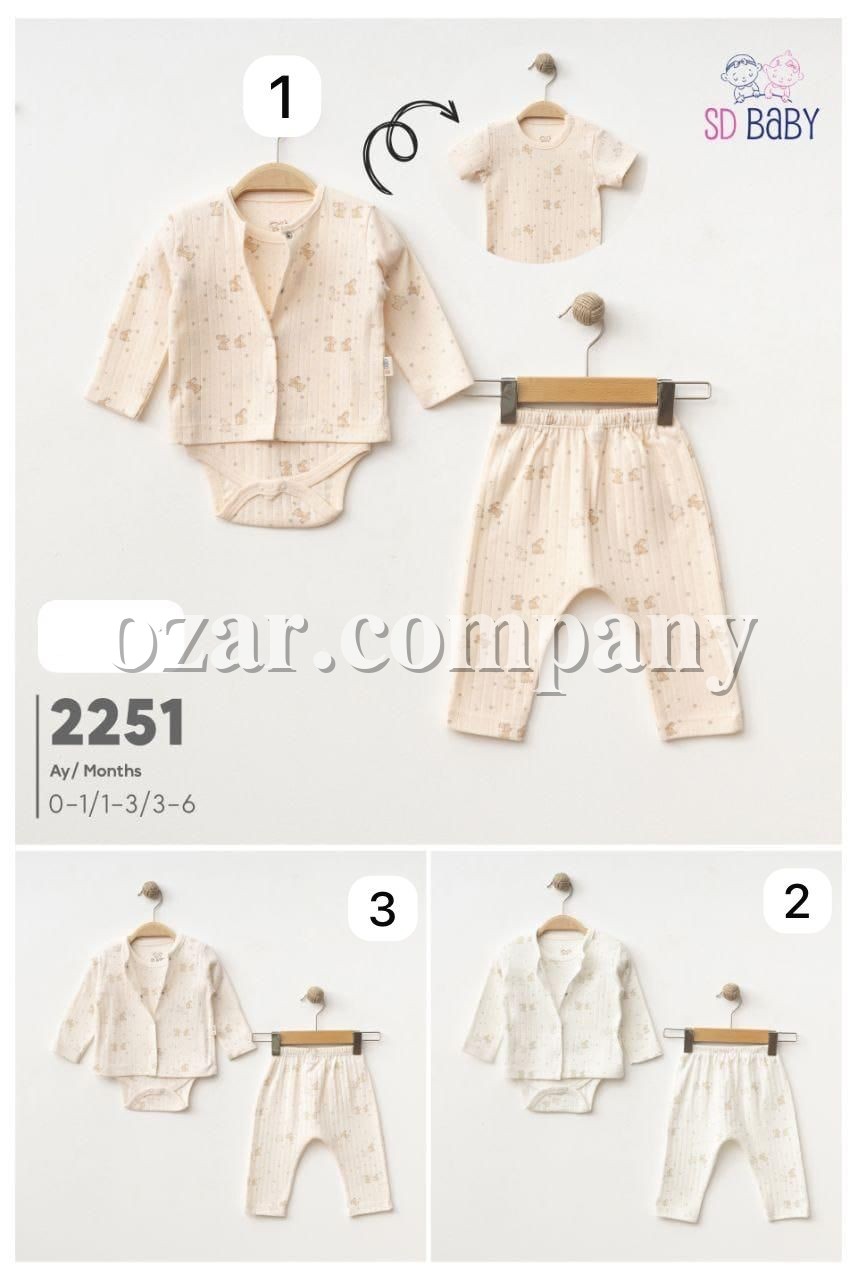 Комплект Для Новорождённых SD Baby (0-1/1-3/3-6мес.) 