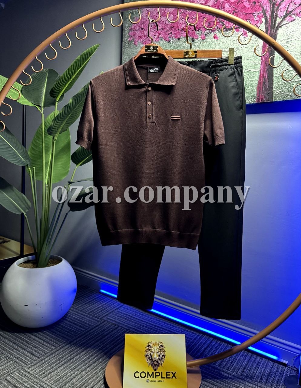 Мужской Комплект Zegna