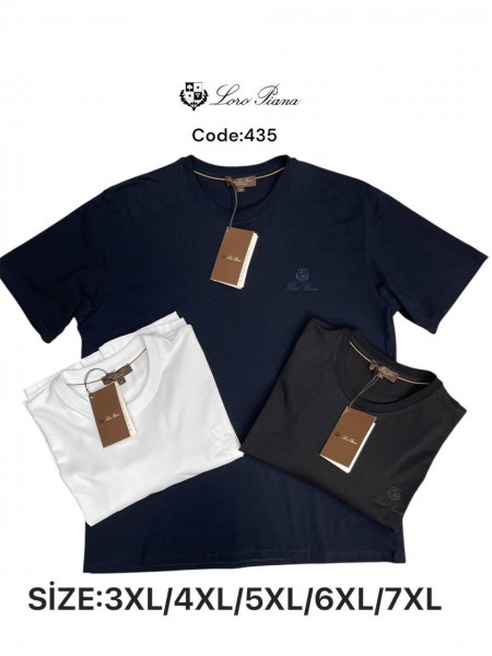 Мужская Футболка Loro Piana (Большие размеры)
