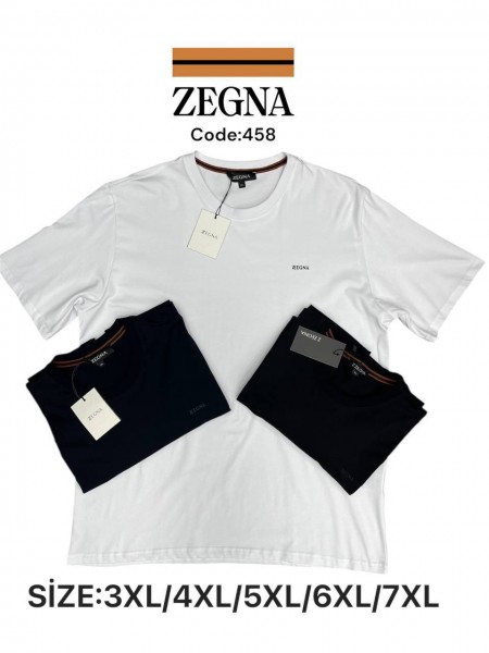 Мужская Футболка Zegna (Большие размеры)
