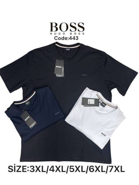 Мужская Футболка Boss (Большие размеры)