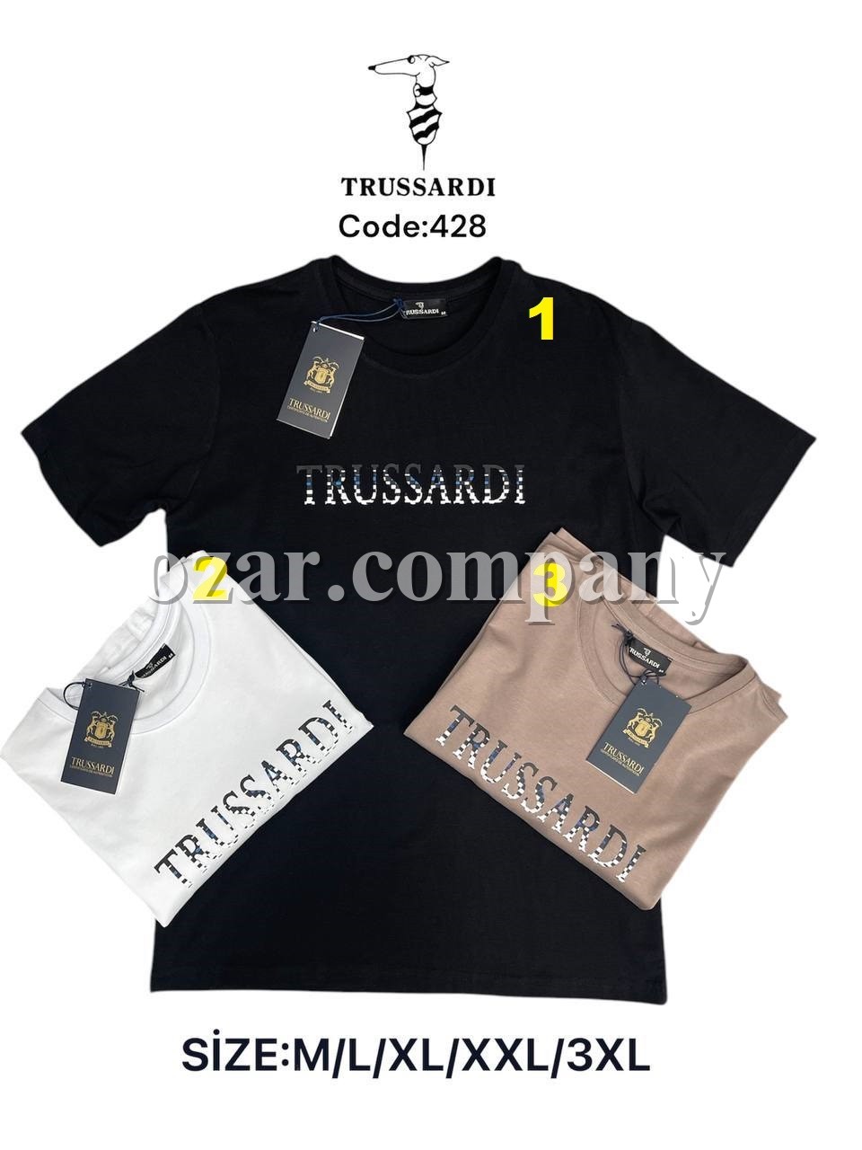 Мужская Футболка Trussardi