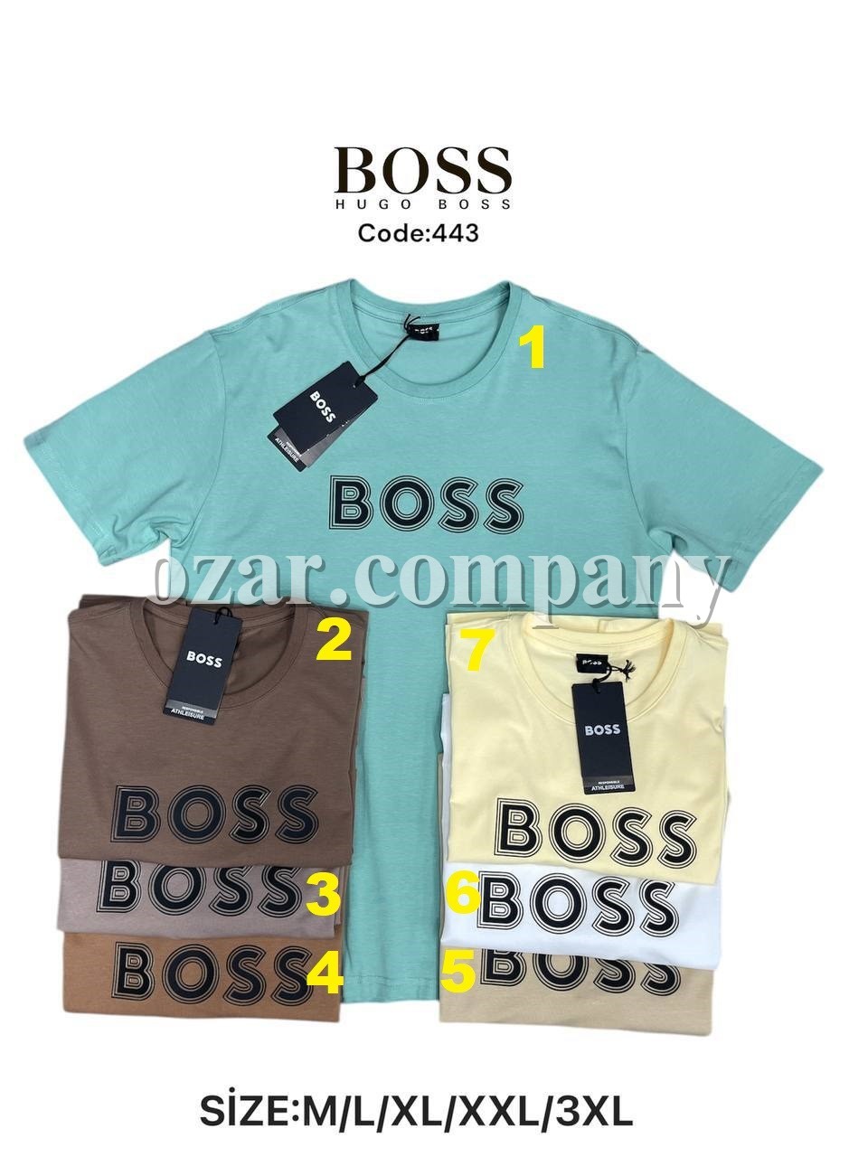Мужская Футболка Boss