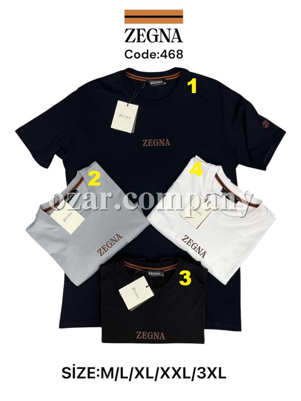 Мужская Футболка Zegna