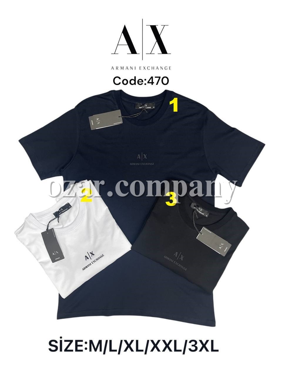 Мужская Футболка Armani Exchange