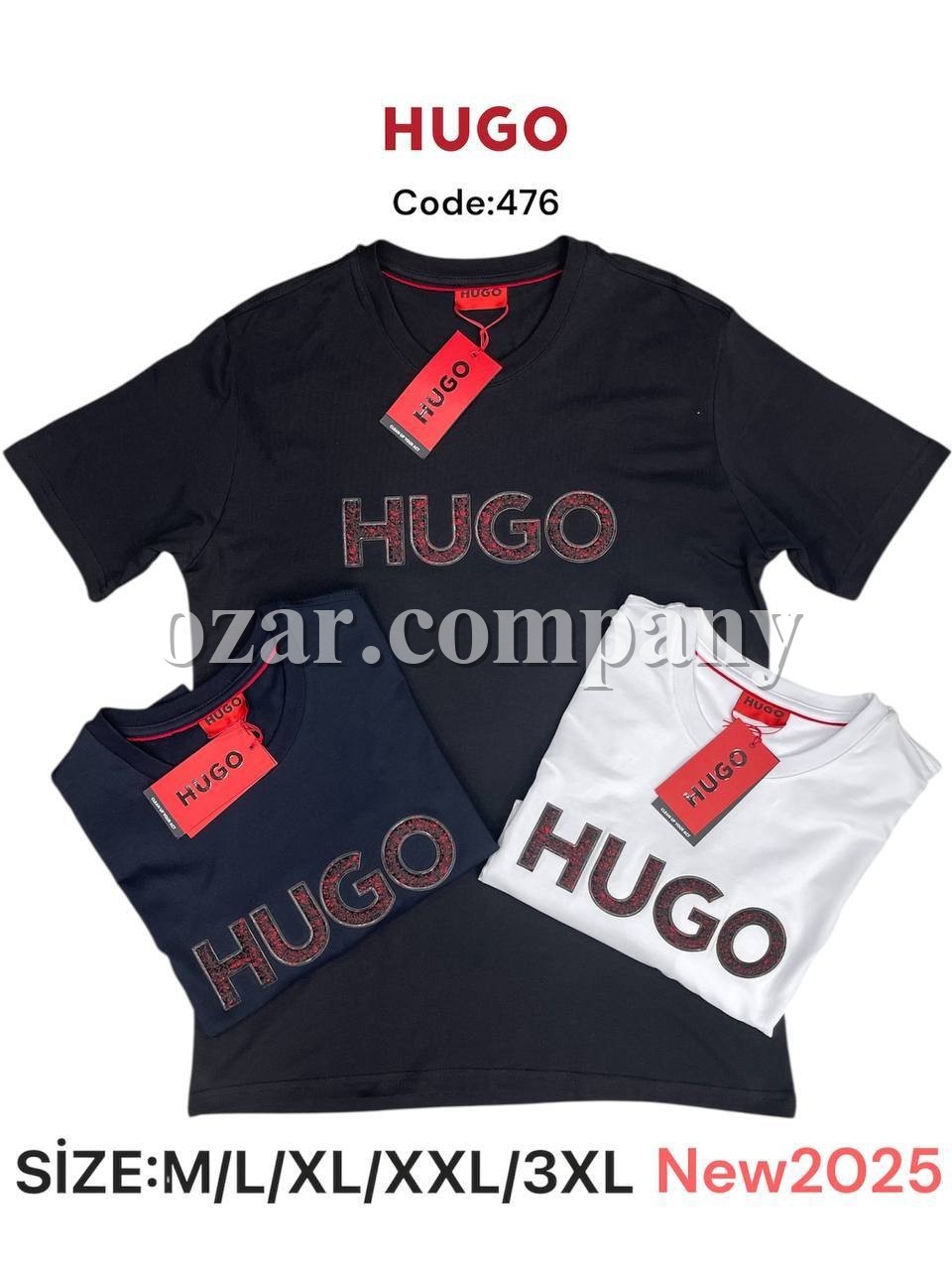 Мужская Футболка Hugo