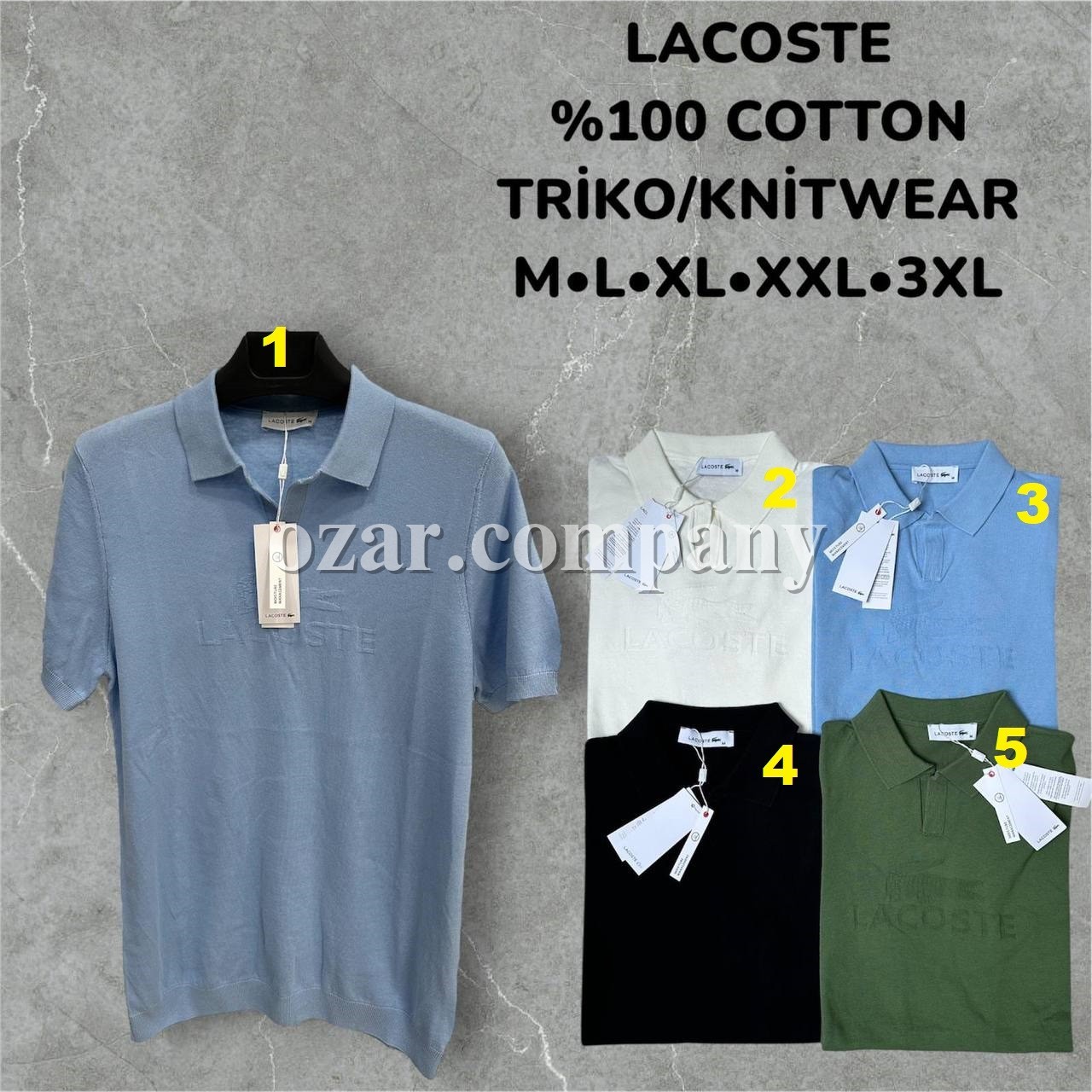 Мужская Футболка Lacoste