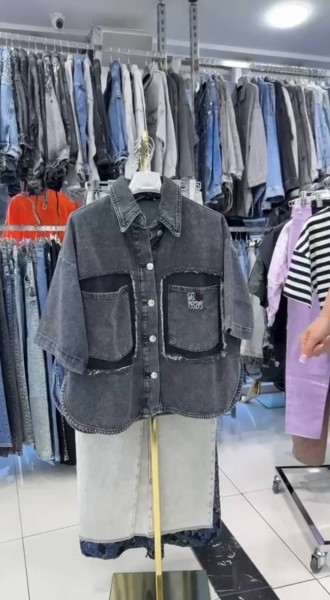 Женский Джинсовый Пиджак Loewe