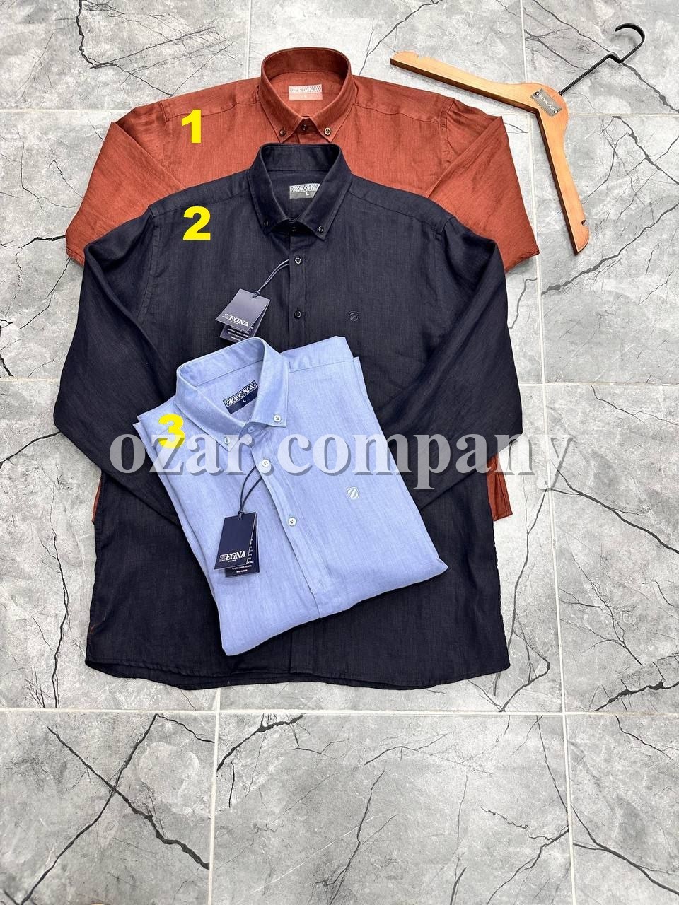 Мужская Рубашка Zegna