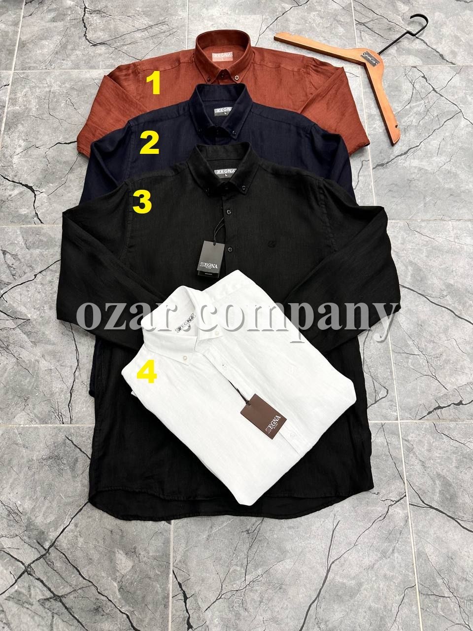 Мужская Рубашка Zegna