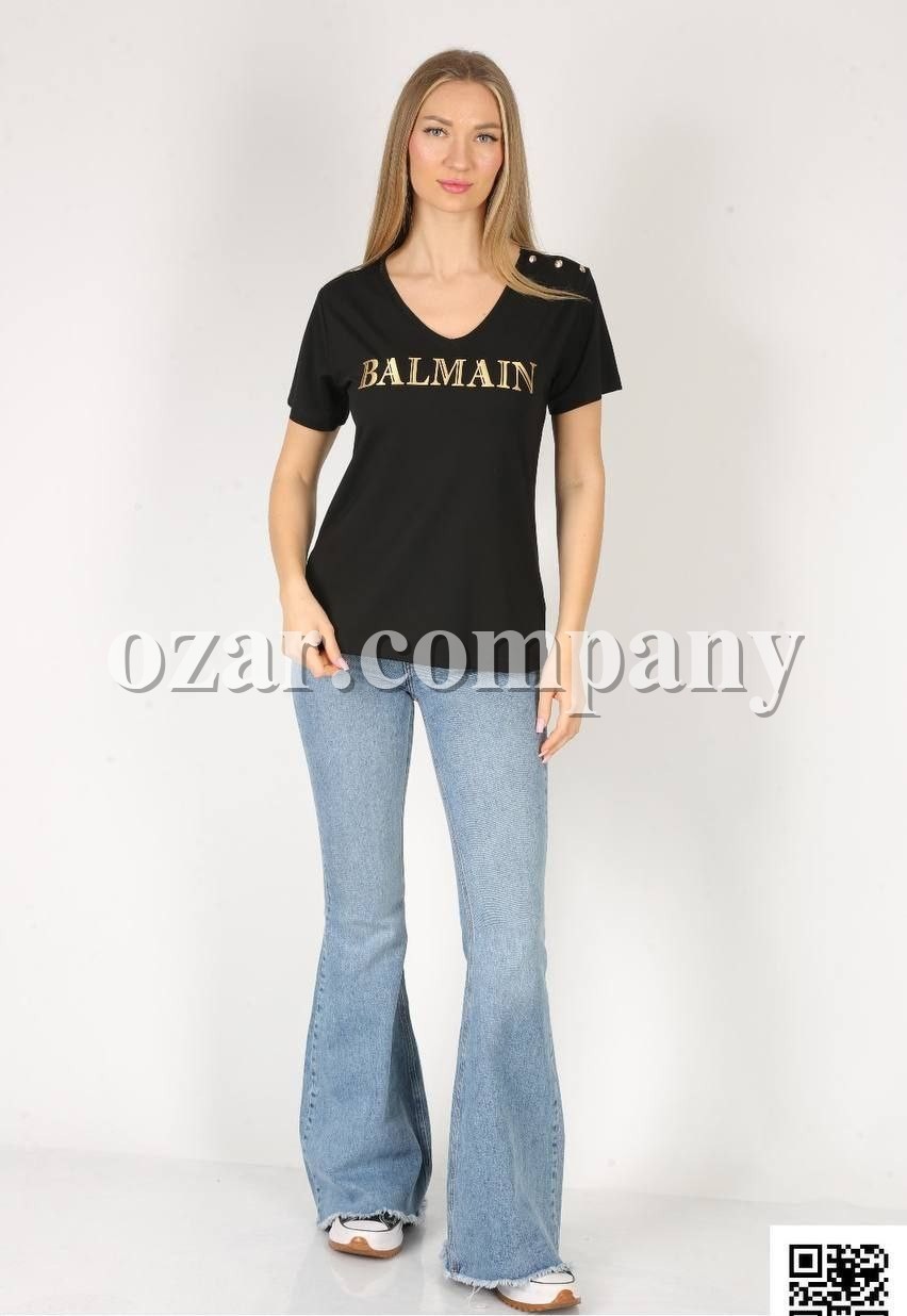 Женская Футболка Balmain