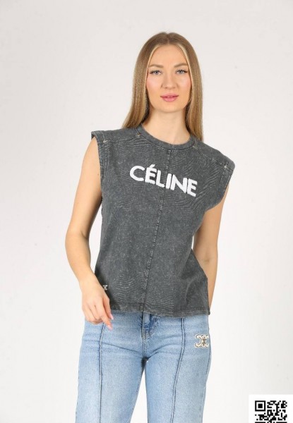 Женская Футболка Celine