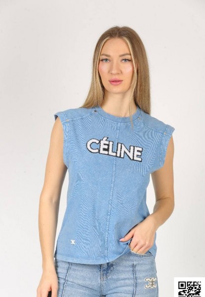 Женская Футболка Celine