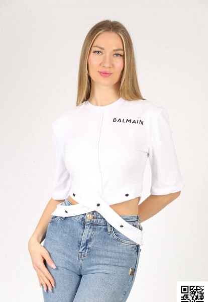 Женская Футболка Balmain