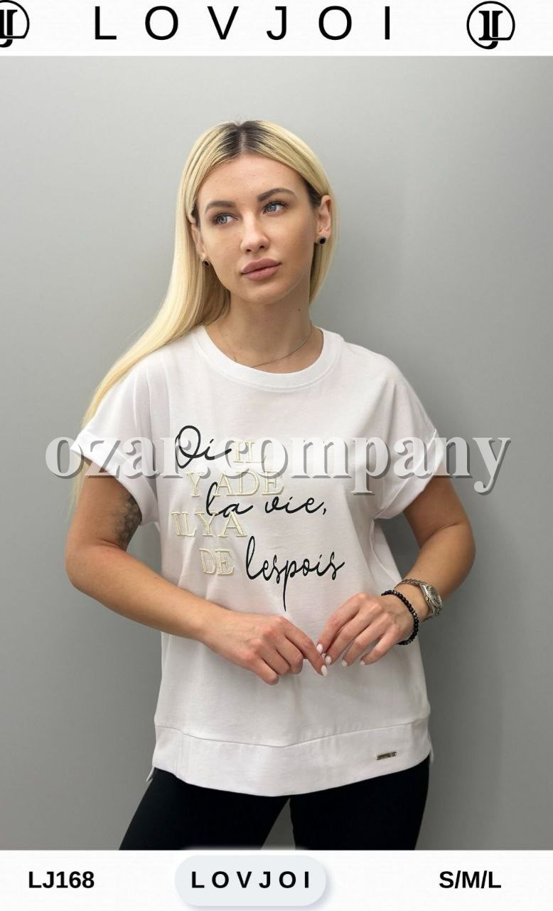 Женская Футболка Lov Joi