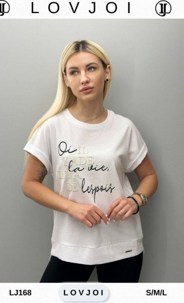 Женская Футболка Lov Joi