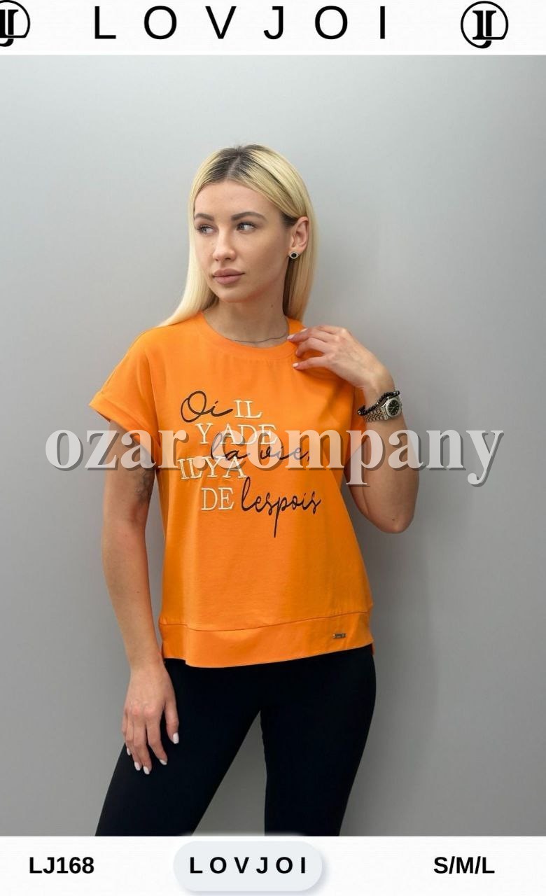 Женская Футболка Lov Joi