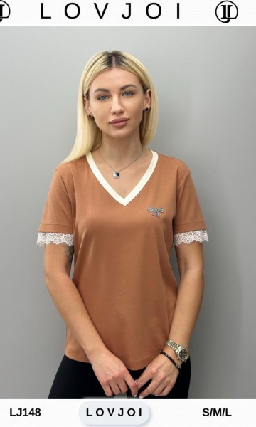 Женская Футболка Lov Joi