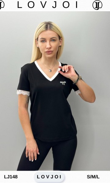 Женская Футболка Lov Joi
